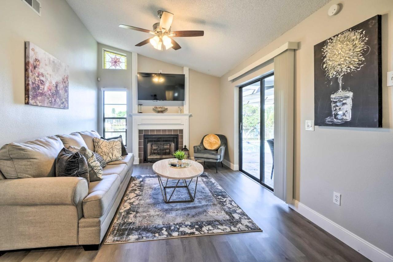 Waterfront Port Richey House With Heated Pool! Villa Exterior foto