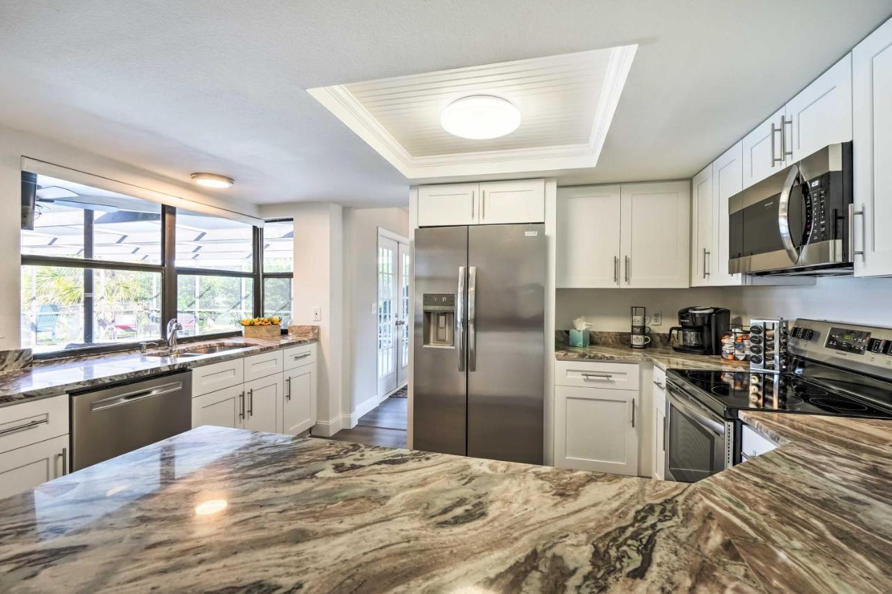 Waterfront Port Richey House With Heated Pool! Villa Exterior foto