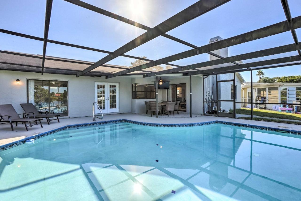 Waterfront Port Richey House With Heated Pool! Villa Exterior foto