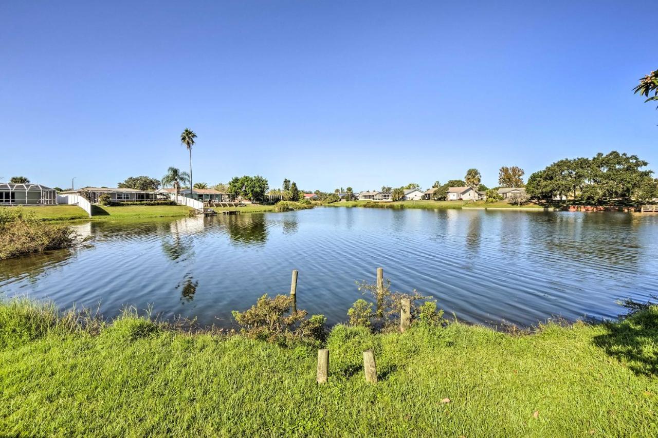 Waterfront Port Richey House With Heated Pool! Villa Exterior foto